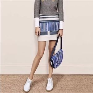 Tory Burch Bergen Cracked leather shoes white